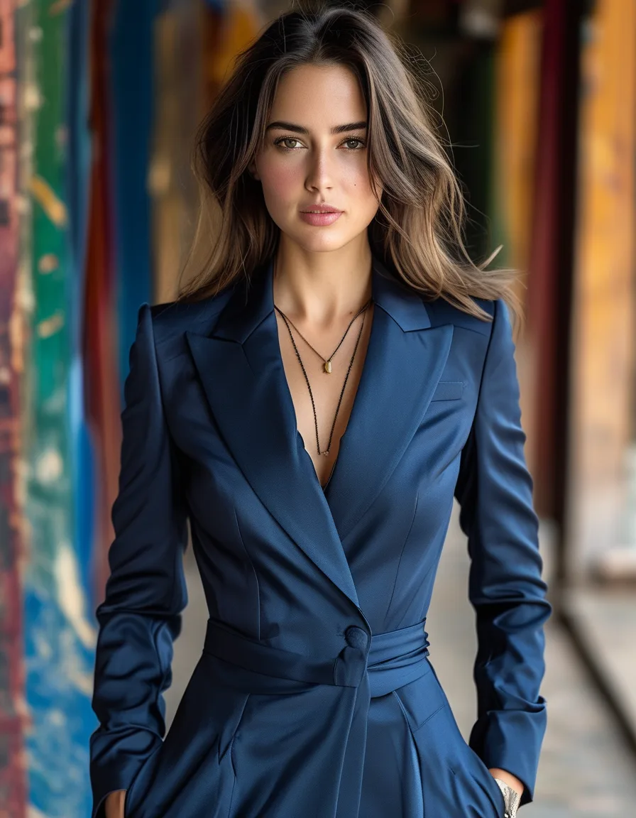 Navy Monochrome: The Sophisticated Alternative to All-Black You Haven't Tried